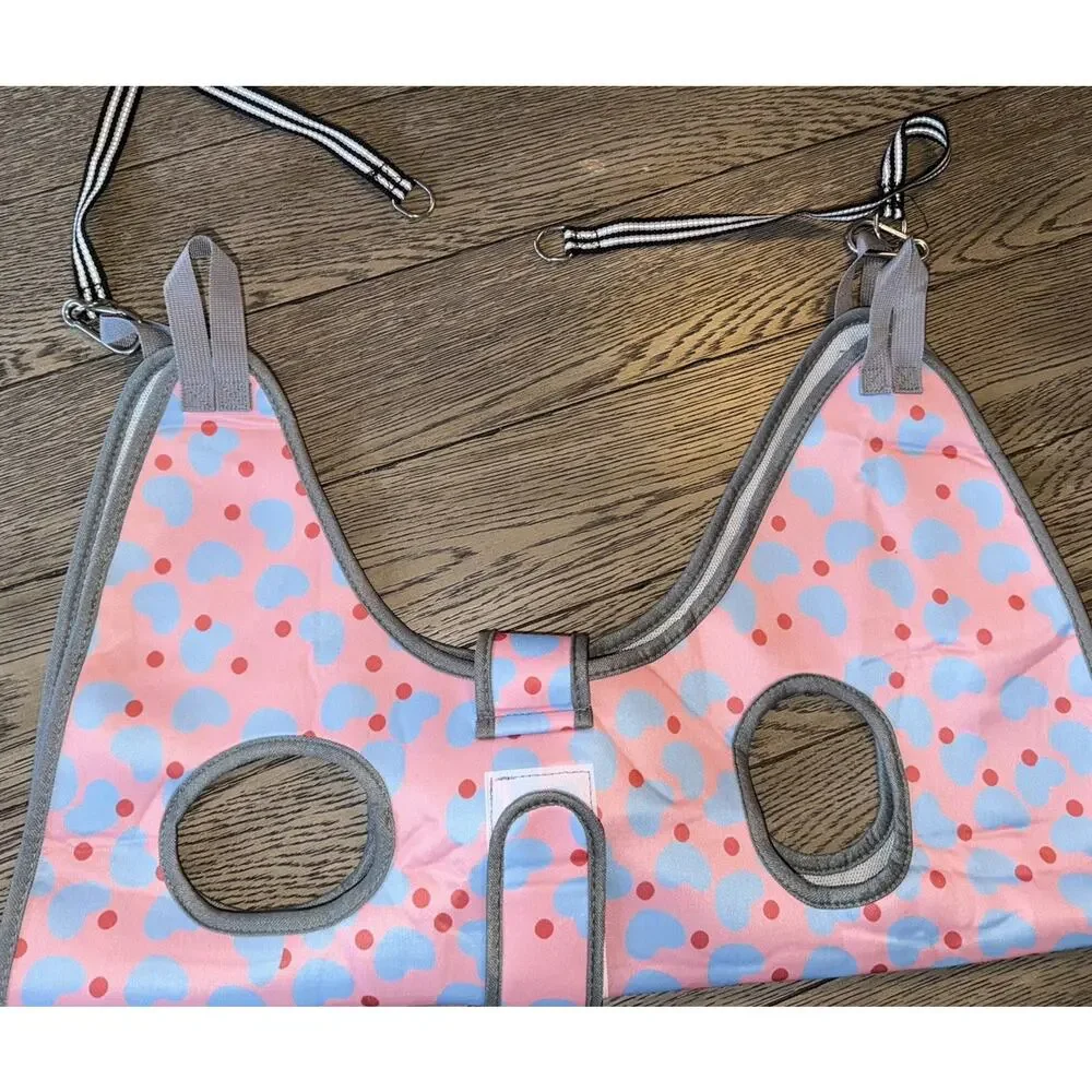 Large Dog Grooming Hammock Harness, L 50lb, Sling Holder, Nail Trimming